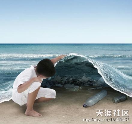 超创意的公益广告：掀开海浪，看看底下是什么？700 / 作者:完美夏天 / 帖子ID:151