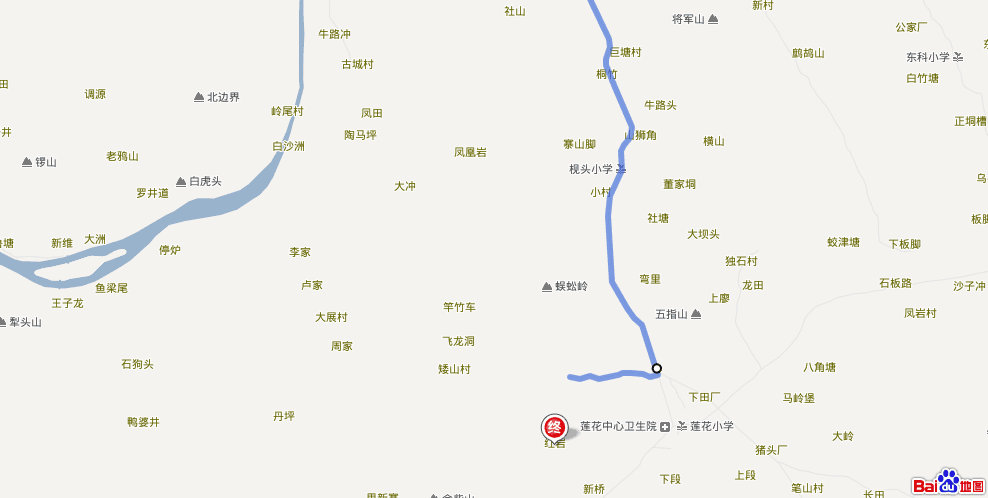 恭城县城（老车站起点）至红岩新村线路图解996 / 作者:社区小编 / 帖子ID:2294