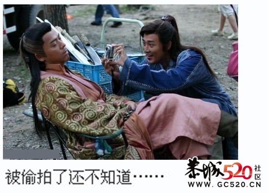 明星片场带来的欢乐,罕见照片!514 / 作者:爱尚主流摄影 / 帖子ID:4076