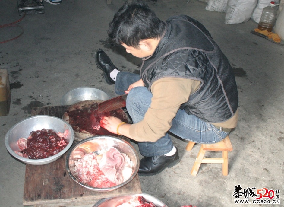 跟车队去栗木杀猪，只是去吃，杀的时候俺不在689 / 作者:黄子 / 帖子ID:5954