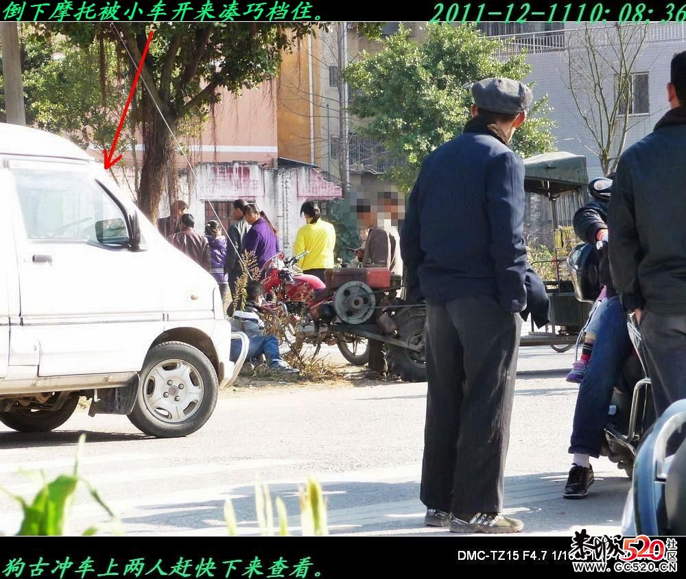 刚刚在浮桥头发生的车祸！&lt;图2幅&gt;853 / 作者:平安大叔 / 帖子ID:5967