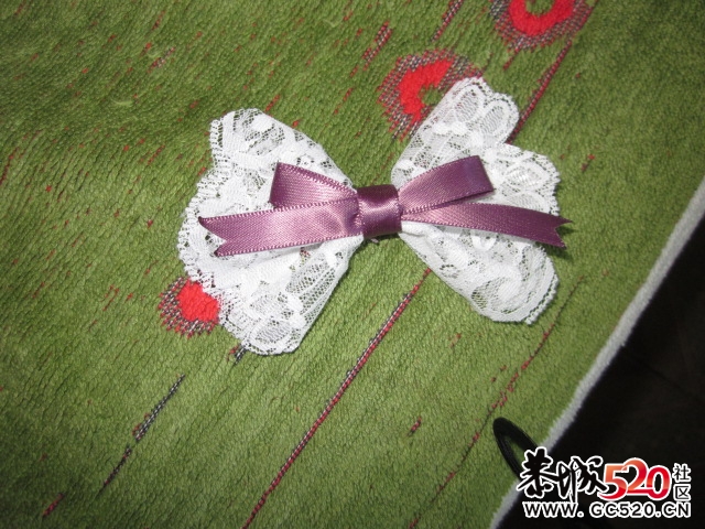 亲自手工制作蝴蝶结发饰~~952 / 作者:listening~云说 / 帖子ID:6249