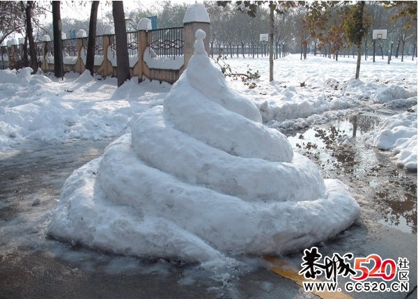 今年冬天，你可以这样堆雪人797 / 作者:火星娃崽 / 帖子ID:6767