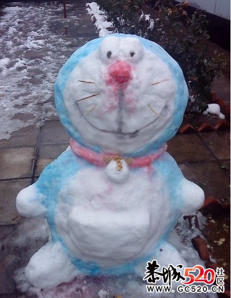 今年冬天，你可以这样堆雪人873 / 作者:火星娃崽 / 帖子ID:6767