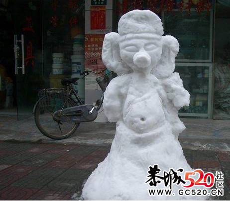 今年冬天，你可以这样堆雪人993 / 作者:火星娃崽 / 帖子ID:6767