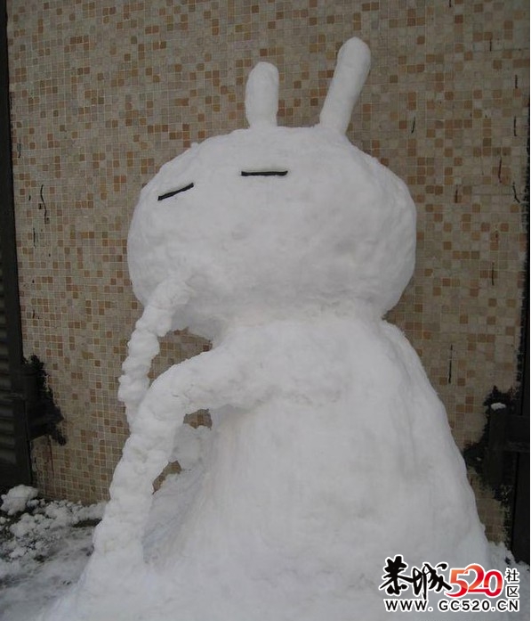 今年冬天，你可以这样堆雪人346 / 作者:火星娃崽 / 帖子ID:6767