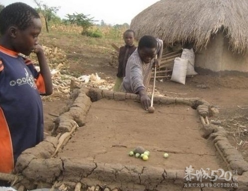 见过非洲台球？？？485 / 作者:大鸟 / 帖子ID:9965