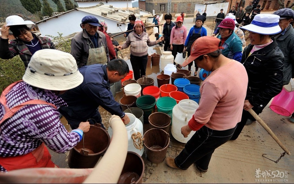 云南“三年连旱” 多座水库干涸941 / 作者:小雨点 / 帖子ID:10238