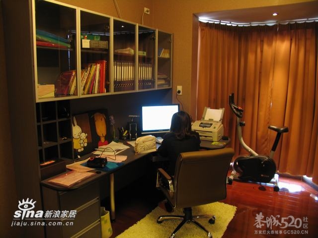 书房装修之三916 / 作者:裙角飞扬 / 帖子ID:11011