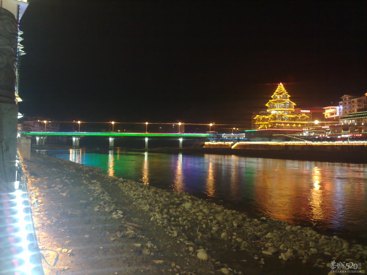 在龙胜县城拍的夜景773 / 作者:金网 / 帖子ID:11146