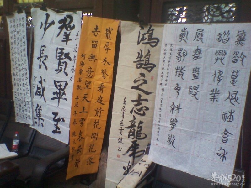 恭城书协在文届举行作品点评983 / 作者:蜻蜓侠2011 / 帖子ID:12126