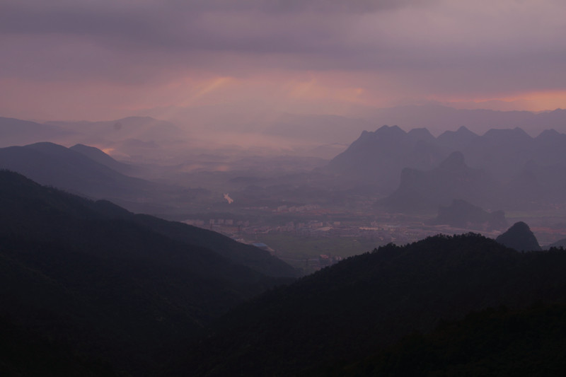 观朝霞登山-------5、8537 / 作者:其修远 / 帖子ID:16659