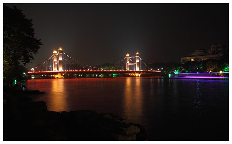 夜景--桂林.桥943 / 作者:探路者 / 帖子ID:18404
