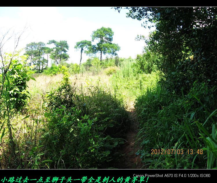 狮子头上观恭城风景。390 / 作者:平安大叔 / 帖子ID:21525