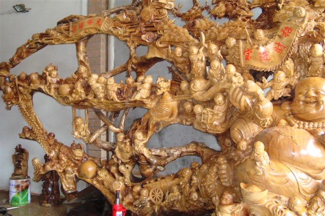 那谁，过来看吧，我哥的根雕821 / 作者:彼岸行走的花 / 帖子ID:21823