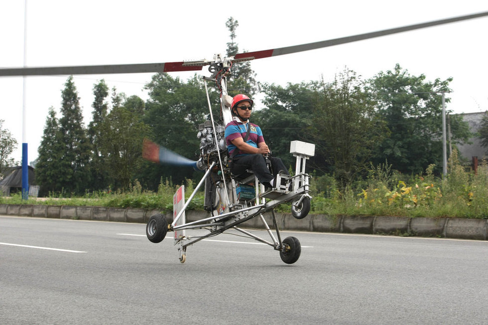 四川农民3万元造飞机 试飞腾空1.5米538 / 作者:十滴水 / 帖子ID:43336