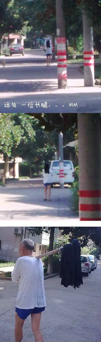 清晨出去，远远看见一美女~~521 / 作者:竹笋 / 帖子ID:57020