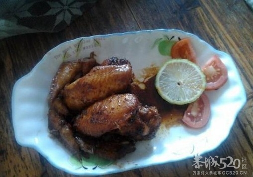 我做的鸡翅膀，他讲蛮好吃156 / 作者:玫瑰之花 / 帖子ID:57862