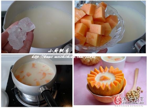 银耳豆浆木瓜饮962 / 作者:麻蛋 / 帖子ID:58025