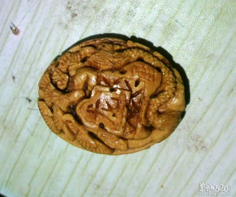 桃核雕的龙，大家欣赏919 / 作者:排散 / 帖子ID:58788