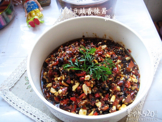 天冷自制辣酱来暖身 豆豉香辣酱让你辣不释口410 / 作者:裙角飞扬 / 帖子ID:59034