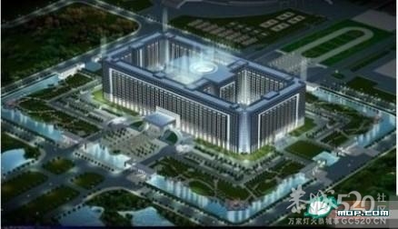 济南市政府大楼  全国最大的政府大楼大小仅次于五角大楼8 / 作者:翠峰紫阳 / 帖子ID:59042