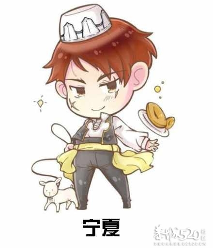 中国省份拟人图186 / 作者:茫然 / 帖子ID:60027