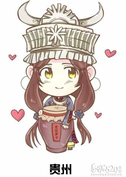 中国省份拟人图837 / 作者:茫然 / 帖子ID:60027