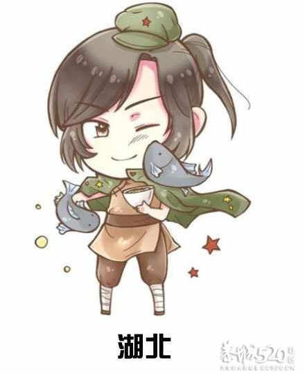 中国省份拟人图992 / 作者:茫然 / 帖子ID:60027