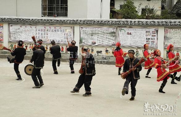 广西：恭城“吹笙挞鼓舞”801 / 作者:茶城路人 / 帖子ID:61827