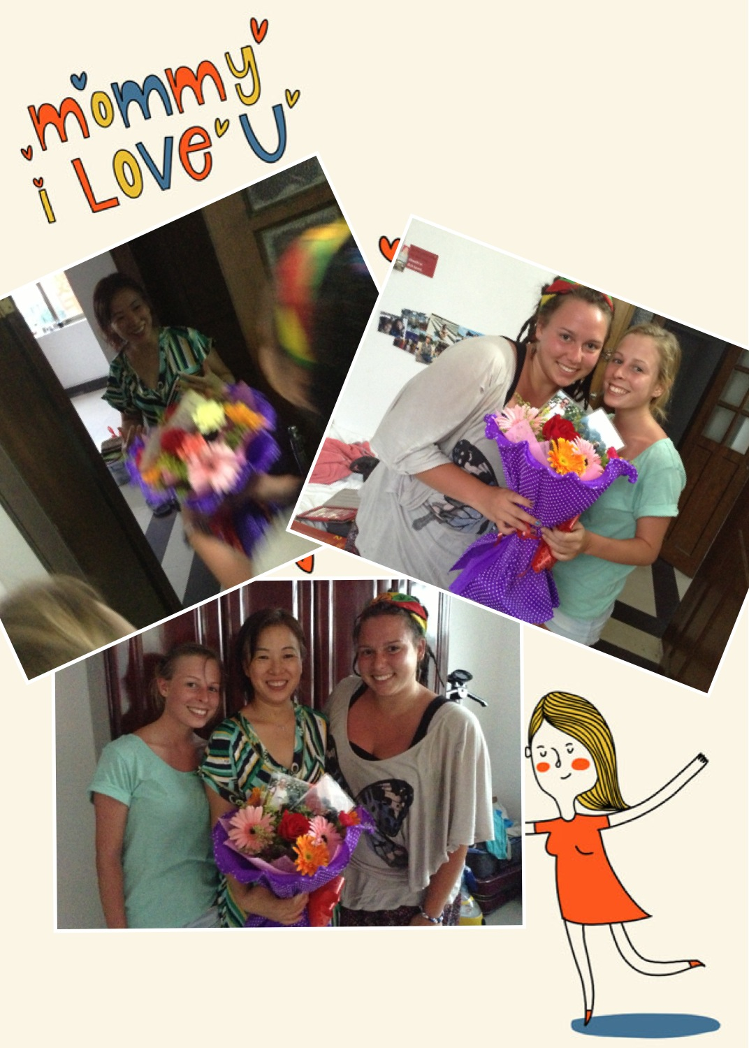 外教祝“中国妈妈”母亲节快乐390 / 作者:Renee / 帖子ID:67896