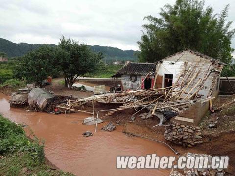 恭城遭暴雨袭击 多个乡镇突发山洪536 / 作者:家在瑶乡 / 帖子ID:68049