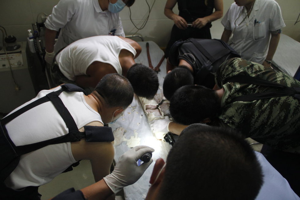 弃婴被卡马桶下水道 众人接力救援上演奇迹313 / 作者:笑看$颩囩 / 帖子ID:68404