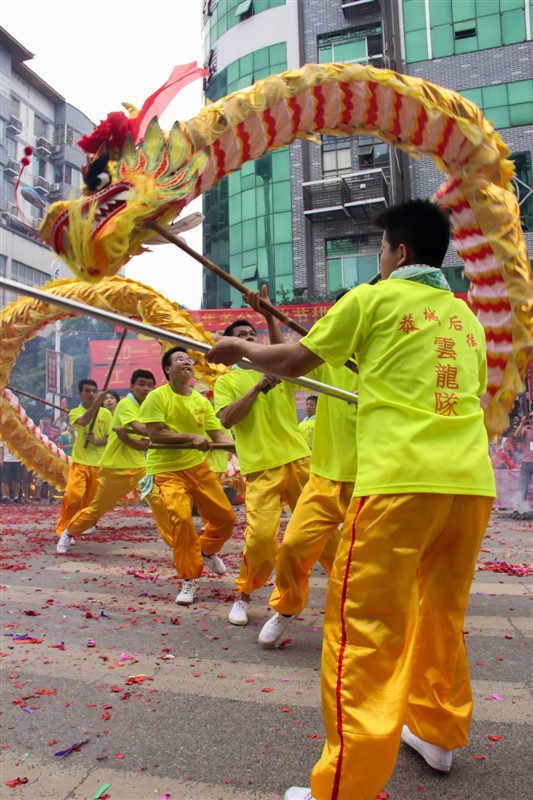 恭城关公节后街龙队58 / 作者:恭城龙狮戏凤 / 帖子ID:87612