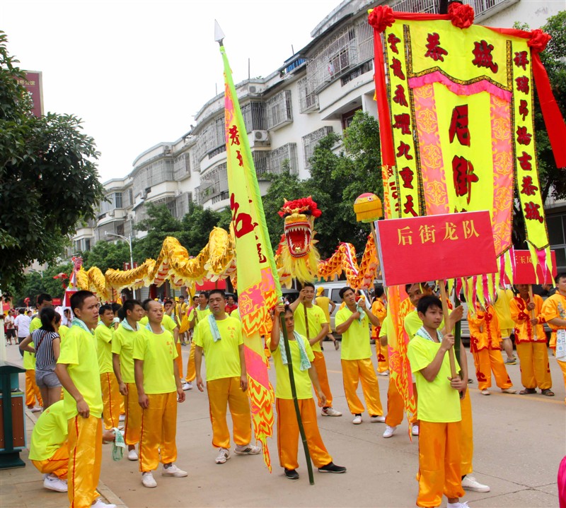 恭城关公节后街龙队756 / 作者:恭城龙狮戏凤 / 帖子ID:87612