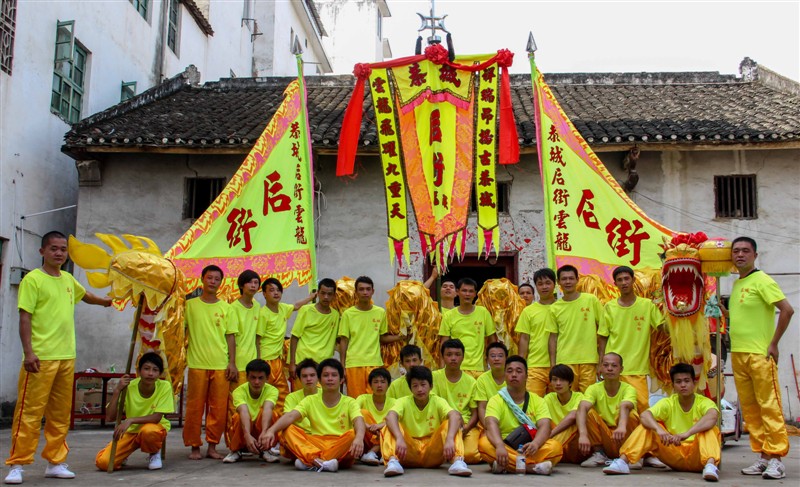 恭城关公节后街龙队551 / 作者:恭城龙狮戏凤 / 帖子ID:87612