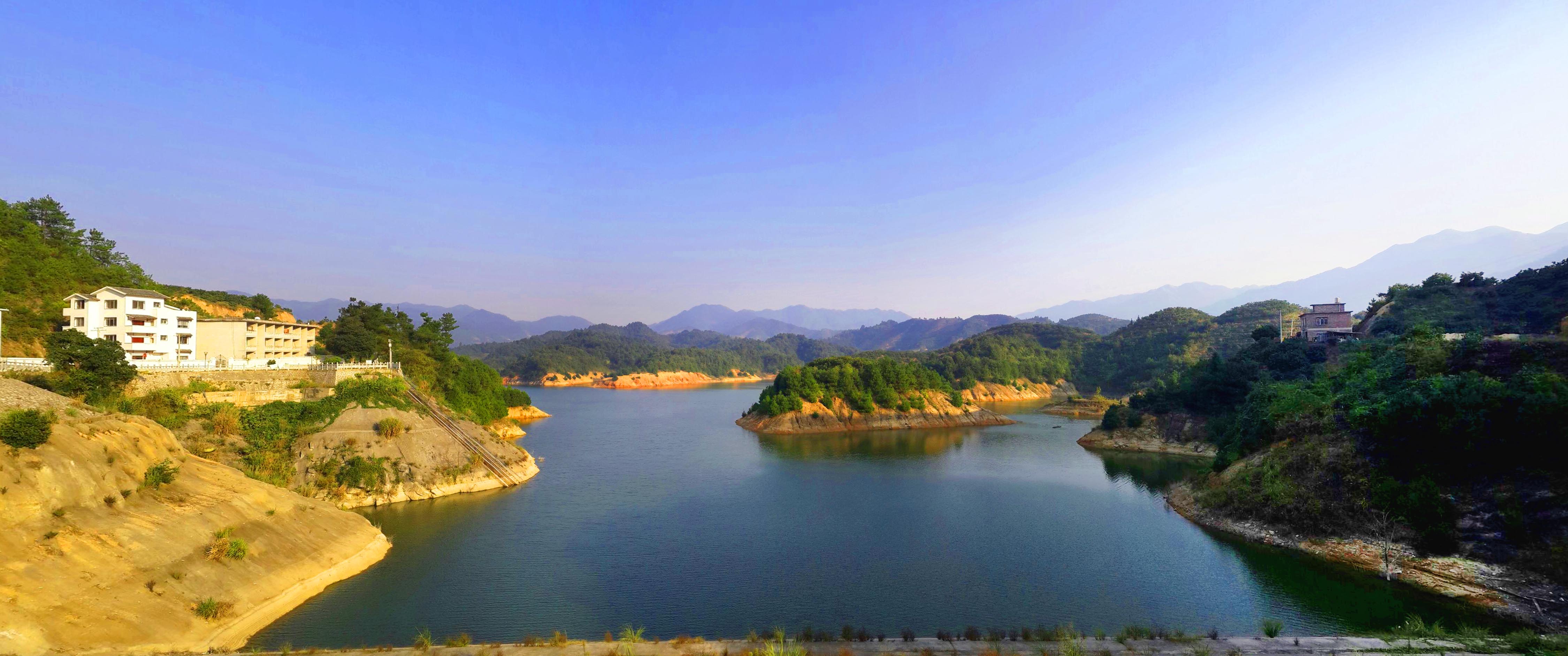 兰洞水库全景888 / 作者:新乐文化传媒 / 帖子ID:96455