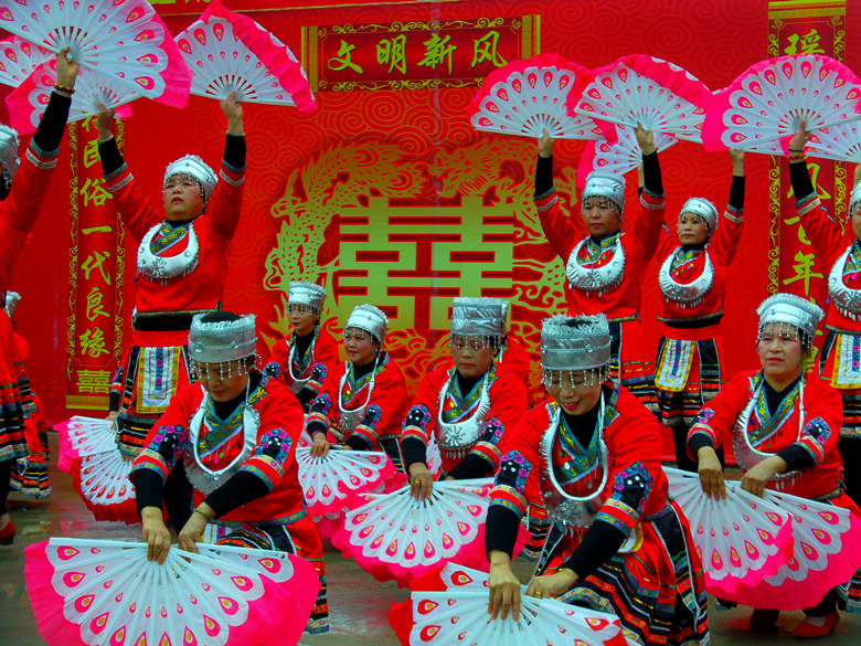 恭城油茶文化节原生态瑶族传统婚嫁625 / 作者:踏雪寻梅 / 帖子ID:100699