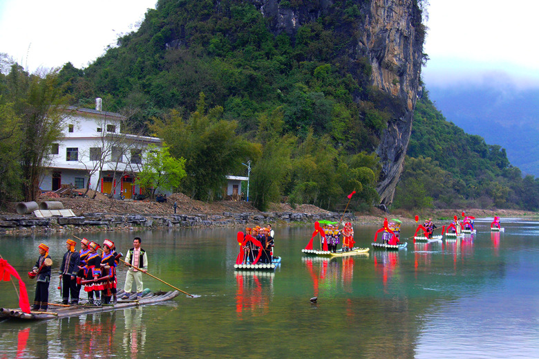 恭城油茶文化节原生态瑶族传统婚嫁225 / 作者:踏雪寻梅 / 帖子ID:100699