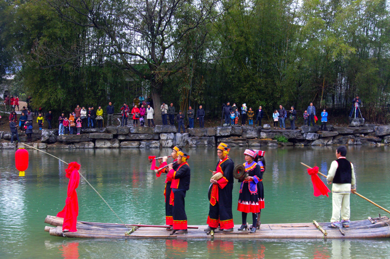 恭城油茶文化节原生态瑶族传统婚嫁648 / 作者:踏雪寻梅 / 帖子ID:100699