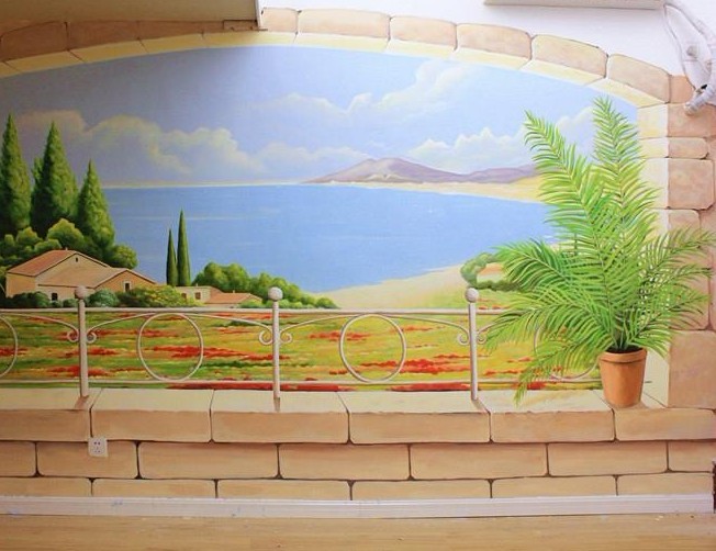 【一群手绘达人： 即将举办艺术墙绘展（3D彩绘）壁画展】】】101 / 作者:原来的那个点 / 帖子ID:101604
