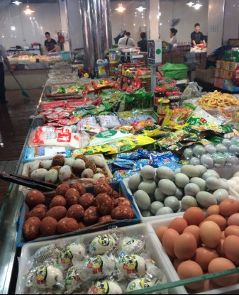 菜市场对比---  今天带大家看看外地的菜市场576 / 作者:小雨点 / 帖子ID:101959