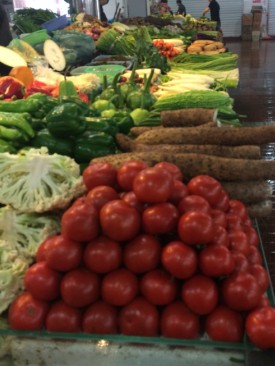 菜市场对比---  今天带大家看看外地的菜市场1 / 作者:小雨点 / 帖子ID:101959