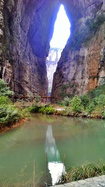重庆武隆天生三桥龙水峡地缝游记攻略440 / 作者:夏爱之梦 / 帖子ID:101965
