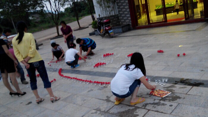 浪漫520，见证一对新人的求婚！86 / 作者:恭城立信电脑 / 帖子ID:102008