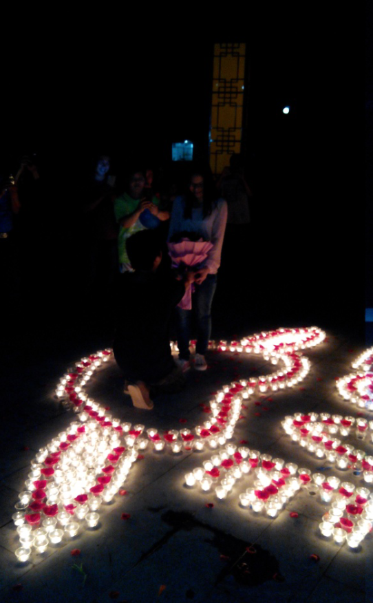 浪漫520，见证一对新人的求婚！579 / 作者:恭城立信电脑 / 帖子ID:102008