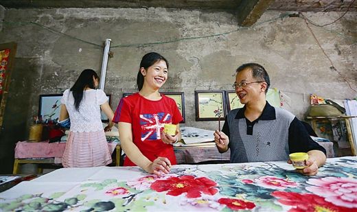 广西农民画家王华的七彩梦322 / 作者:九命猫 / 帖子ID:103751