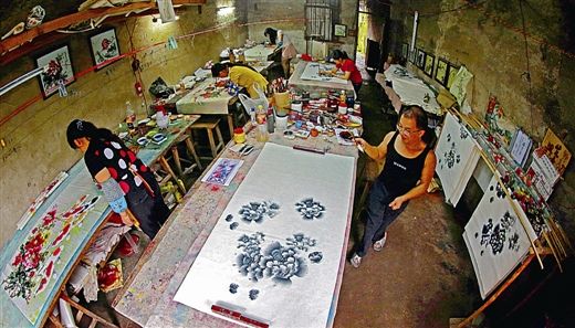 广西农民画家王华的七彩梦244 / 作者:九命猫 / 帖子ID:103751