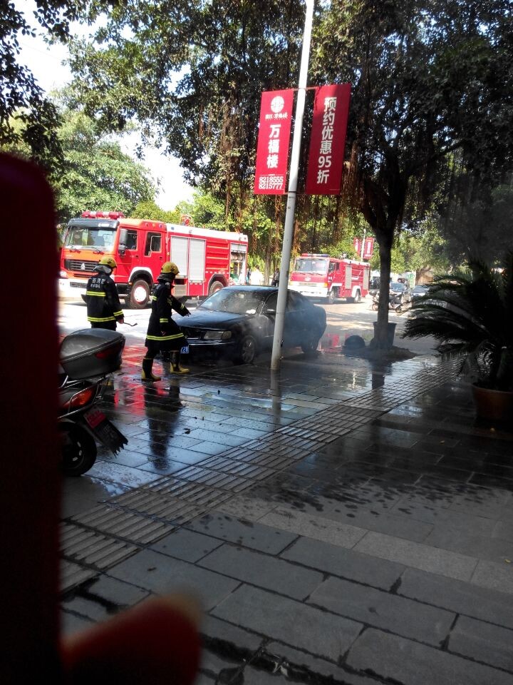 滨江苑小车自燃410 / 作者:键盘上的音符 / 帖子ID:104615