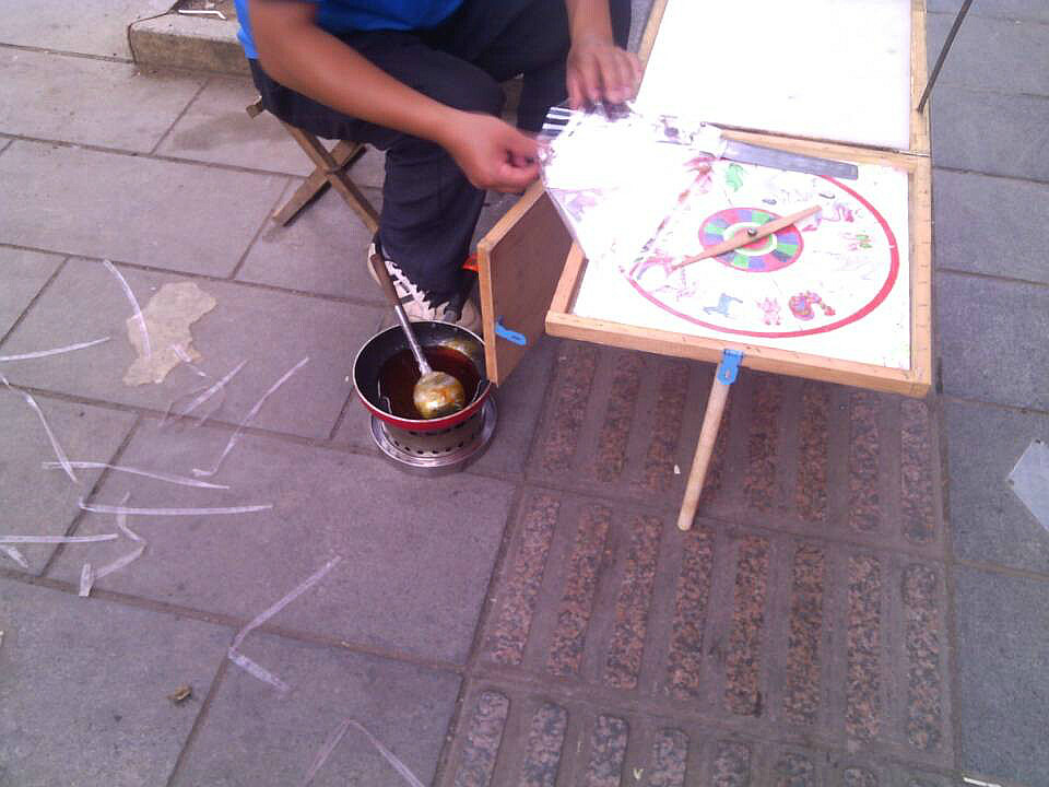 糖人技艺，虽然不知道算不算，但是也算一种传统文化吧314 / 作者:恭城520小奈姐姐 / 帖子ID:105034